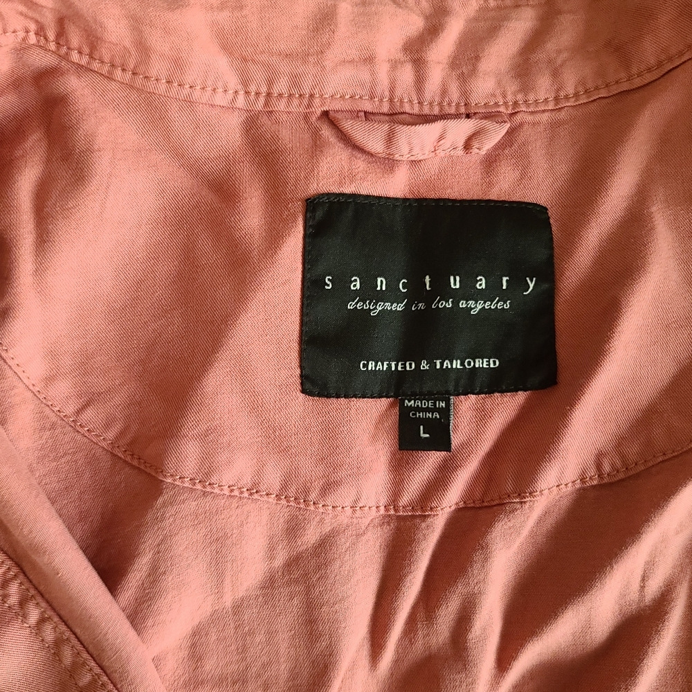 Sanctuary Roll Tab Button Down Jacket - image 2